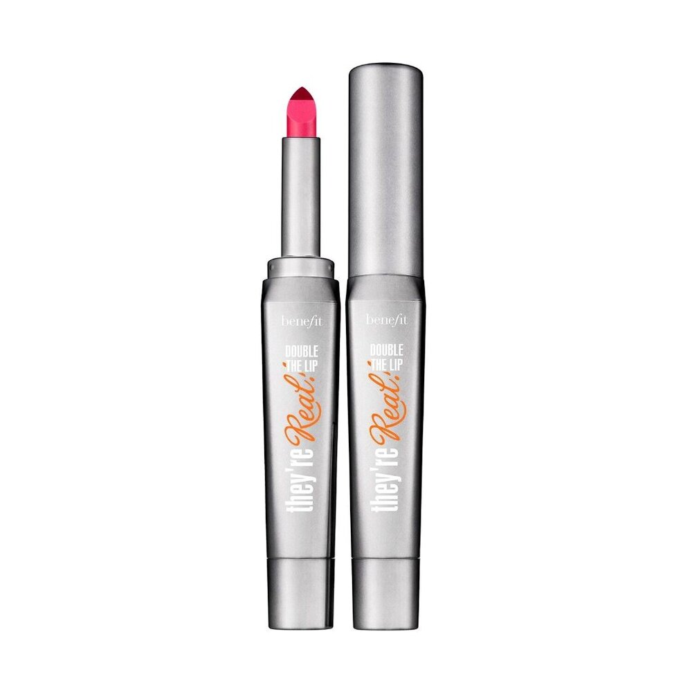 Benefit They're Real Double The Lip Brand New Lipstick Liner - Pink Thrills